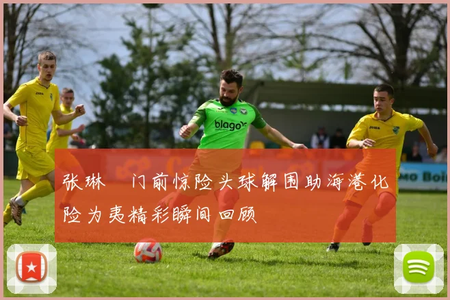 张琳芃门前惊险头球解围助海港化险为夷精彩瞬间回顾